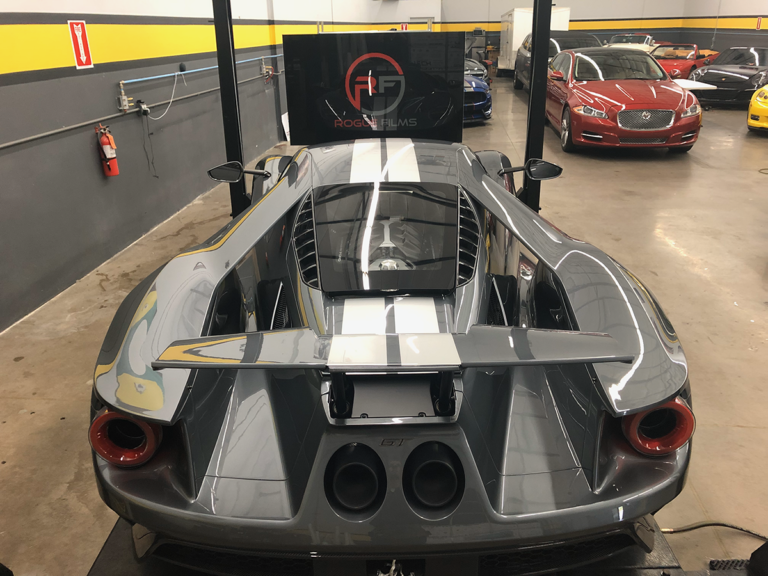 Ford GT Filming And Tinting