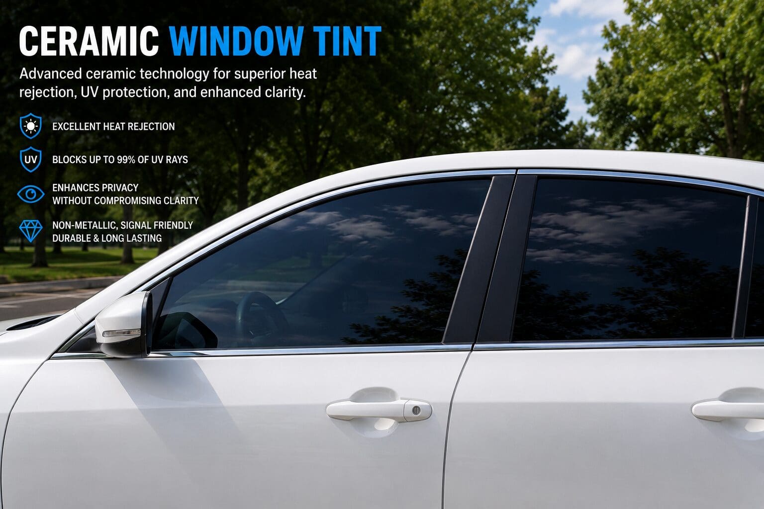 Ceramic Tint vs Regular Tint: Heat Rejection